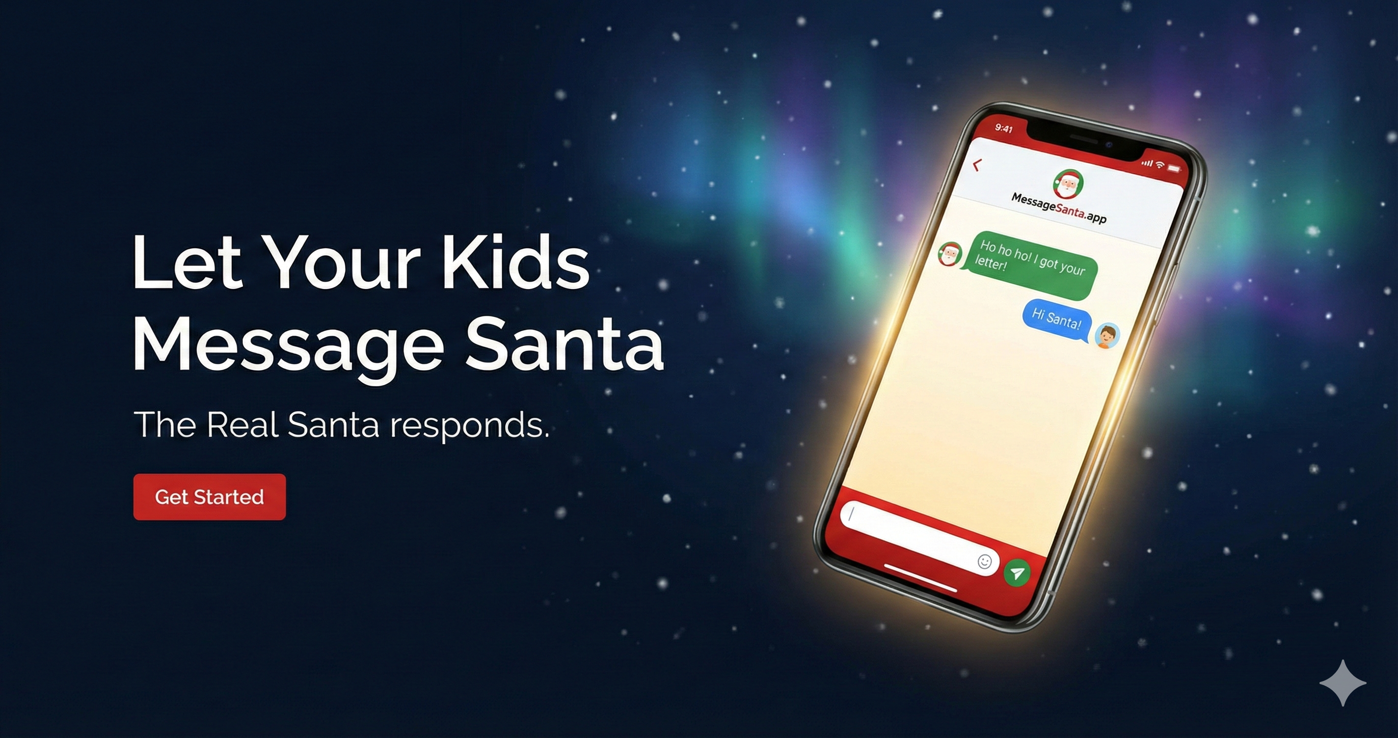 North Pole Command Center - Message Santa!